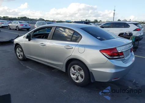 2015 Honda Civic Lx from USA, damaged, VIN 19XFB2F51FE085871